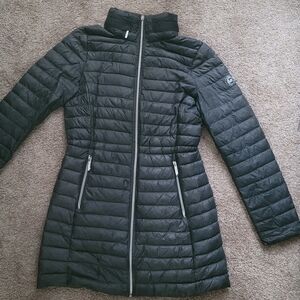 Micheal Kors Charcoal Gray Puffer Coat